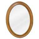 23-3/4 x 31-1/2-Inch Elements Clairemont Warm Caramel Oval Mirror