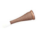 3-Inch Brushed Oil Rubbed Bronze Spring Door Stop With Rubber Tip
