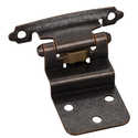 3/8-Inch Brushed Oil Rubbed Bronze Hinge Insert