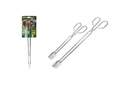 2-Piece Stainless Steel Barbeque Tong Set