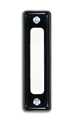 Doorbell Button Black W/White Bar