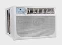 25,000-Btu Window Air Conditioner With Electric Heat