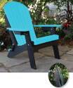Aruba Poly Folding Adirondack Chair 