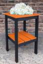 22-Inch Square Orange Bar Height Table 