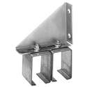 Steel Double Adjustable Box Rail Face Mount Bracket