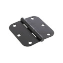 Hardware Essentials™ 3-1/2-Inch Round Corner Door Hinge Oil Rubbed Bronze 3-Pack