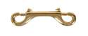 3-3/8-Inch Solid Brass Double Ended Bolt Snap