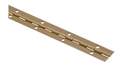 48 x 1-1/16-Inch Brass Plated Surface Mount Continuous Hinge