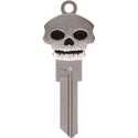Silver Skull 3d House Key