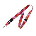 Flaming Hearts Neck Lanyard