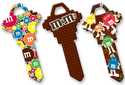 Assorted M And M's General Pattern House Key