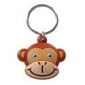 Monkey Head Key Chain