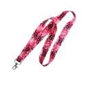 Xo Hot Pink Skull Neck Lanyard