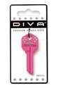 Diva Princess Pink House Key