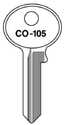 Co-105 House, Padlock And Commercial Key