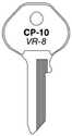 Cp-10/Vr-8 House, Padlock And Commercial Key