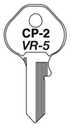 Cp-2/Vr-5 House, Padlock And Commercial Key