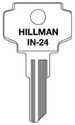 In-24/Hillman House, Padlock And Commercial Key