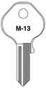 M-13 House, Padlock And Commercial Key