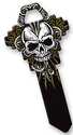 Goth Black Skull House Key