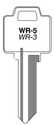 Wr-5/Wr-3 Cole House, Padlock And Commercial Key