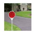 48-Inch Red Driveway Marker
