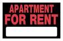 Apartment For Rent Sign 8x12