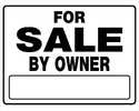 For Sale By Owner Sign 20x24