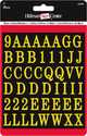1 in Gold /Black Letters & Numbers Kit