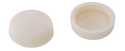 #8-10 Cream Nylon Screw Cover