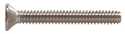 Stainless Flat Phillips Machine Screw, 50-Pack, #3-48 x 1/4"