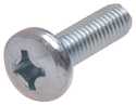 Metric Pan-Head Machine Screw, 20-Pack, M1.6-0.35 x 6mm