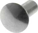 1/8 x 3/8 in Steel Tubular Rivet