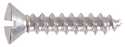 Slotted Oval Aluminum Sheet Metal Screw, 48-Pack, #4 x 3/8"