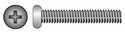 Stainless Phillips Pan-Head Machine Screw, 15-Pack, #10-24 x 2-1/2"