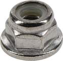 M4 Nylon Serrated Flange Nuts Box 25