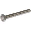 Full-Thread Hex Bolts — 1/4 in.-20 x 1-1/2 in., Grade 2 Steel, 10-Pack