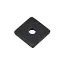 Black Phosphate Indoor Square Washers, 25-Pack, #8