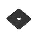Black Phosphate Indoor Square Washers, 15-Pack, 1/4"