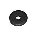 Black Phosphate Indoor Flat Washers, 25-Pack, #8