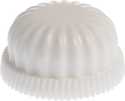 Plastic Cap — White finish, Size 1/8-27, 10-Pack