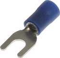 #8 Male Blue Fork Wire Terminal