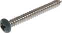 10 x 1/2 Stainless Steel Green Pan Head Phillips Metal Screw