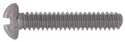 Slotted Round-Head Chrome Machine Screws — #10-24, 1-1/2 in., 30-Pack