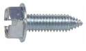 M6-1.0 x 20 Hex Head Slotted License Plate Screw 15-Pack