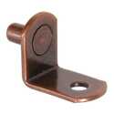 5-Mm Bronze-Plated Metric Shelf Pin With Hole Box of 20