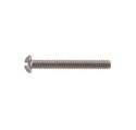 8-32 x 1 In Stainless Steel Round Slotted Machine Screw & Nut