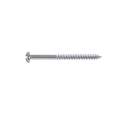 4 x 1/2-Inch Chrome Plated Steel Slotted Wood Screw