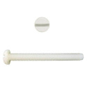 Slotted Binding-Head Nylon Machine Screw, 20-Pack, #6-32 x 1/2"