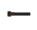 Black Socket Socket Cap Screw, Indoor, 4-Pack, 3/8"-24 x 1-1/2"